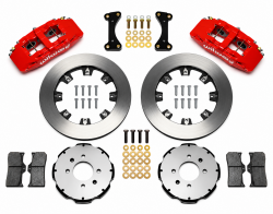 Wilwood Forged Red Caliper Dynapro 6 Big Brake Kit